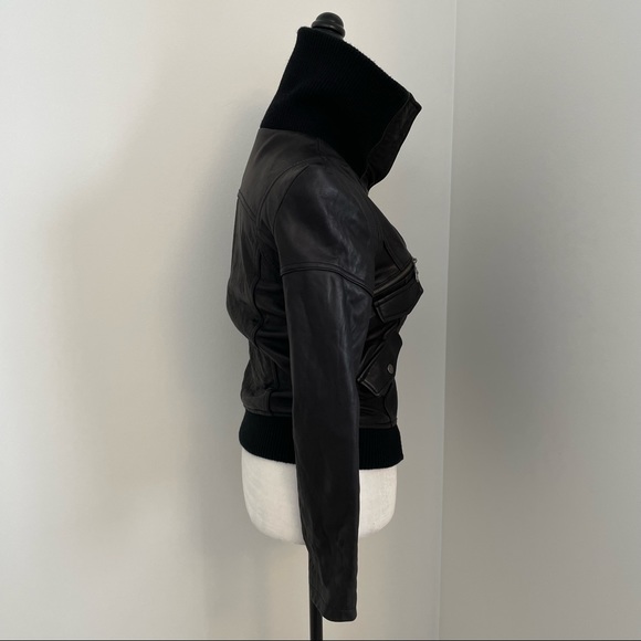 DKNY leather jacket - Picture 3 of 8